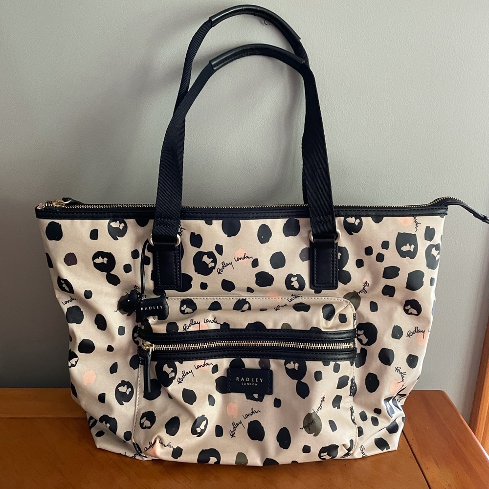 RADLEY LONDON Animal Print Large Purse